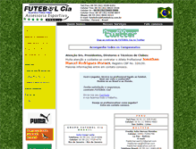 Tablet Screenshot of futebolcia.com.br